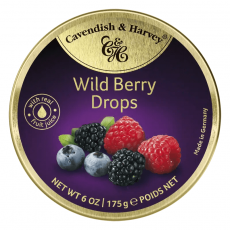 Cavendish & Harvey Wild Berry Drops 175g Coopers Candy