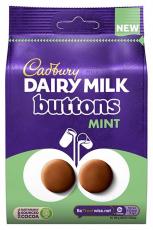 Dairy Milk Buttons Mint 102g Coopers Candy