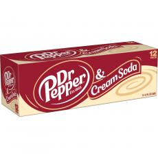 Dr Pepper & Cream Soda 355ml 12-Pack Coopers Candy