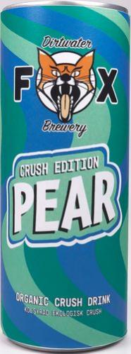 Dirtwater Fox Crush Pear 25cl Coopers Candy