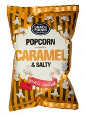 Snacks Food Caramel & Salty Popcorn 65g Coopers Candy