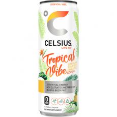 Celsius Tropical Vibe 355ml Coopers Candy