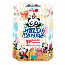 Meiji Hello Panda Assorted Giant Box 260g Coopers Candy