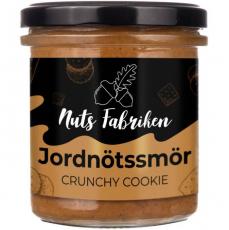 Nuts Fabriken Jordnötssmör Crunchy Cookie 300g Coopers Candy