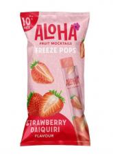 Aloha Mocktail Freeze Pops Strawberry Daiquiri 10-pack Coopers Candy