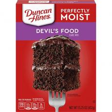 Duncan Hines Classic Devils Food Cake Mix 432g Coopers Candy