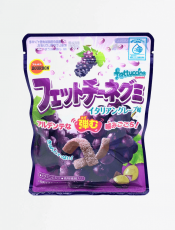 Bourbon Fettuccine Gummi Grape Sour 50g Coopers Candy