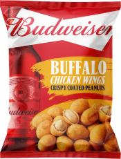 Budweiser Buffalo Chicken Wings Crispy Coated Peanuts 150g Coopers Candy