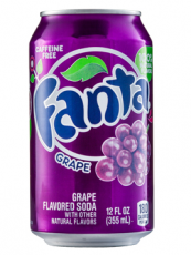 Fanta Grape 355ml (BF: 2023-10-16) Coopers Candy