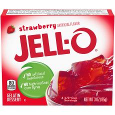Jello Strawberry 85g Coopers Candy