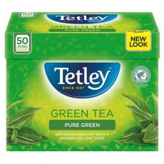 Tetley Pure Green Tea Bags 50-Pack Coopers Candy