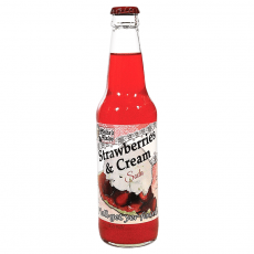 Rocket Fizz Melbas Fixins - Strawberries & Cream 355ml Coopers Candy