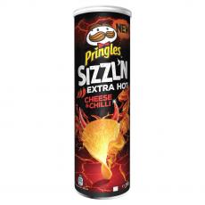 Pringles Sizzln Extra Hot Cheese & Chilli 180g Coopers Candy