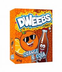 Dweebs Orange & Cola 45g (BF: 2024-07-31) Coopers Candy