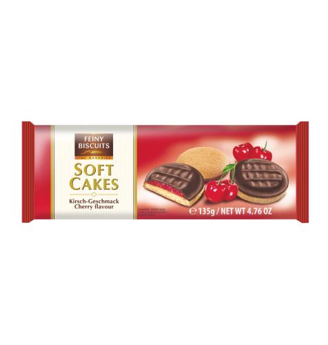 Feiny Biscuits Softcakes Cherry 135g(BF:2025-03-21) Coopers Candy