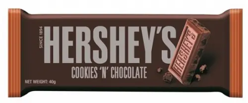 Hersheys Cookies N Chocolate Bar 40g Coopers Candy