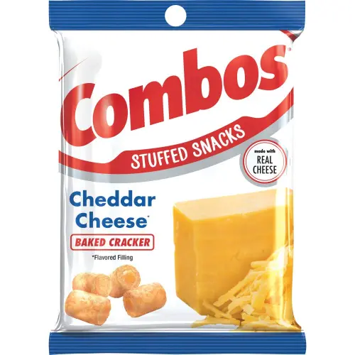 Combos Cheddar Cheese Cracker 178g (BF: 2025-04-30) Coopers Candy