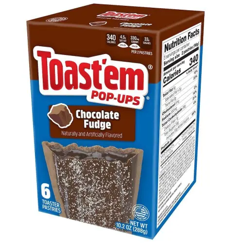 Toast'em Frosted Chocolate Fudge 288g Coopers Candy