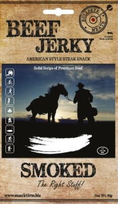 Bullseye Meats - Beef Jerky Smoked 50g