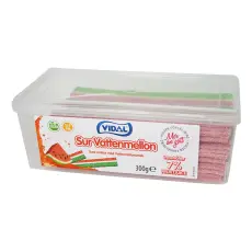 Vidal Sura Vattenmelonmattor 300g(BF:2025-07-31) Coopers Candy