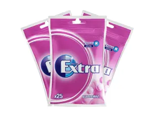 Wrigleys Extra Tuggummi Bubblemint 29g x 3st Coopers Candy