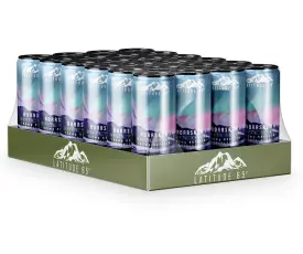 Latitude 65 Norrsken - Äpple & Päron 33cl x 24st (helt flak) Coopers Candy