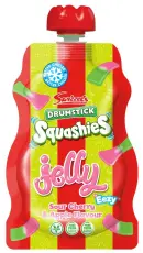 Swizzles Drumstick Squashies Jelly Pouch Cherry & Apple 80g (BF: 2025-02-12) Coopers Candy