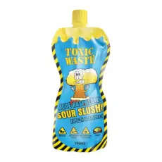 Toxic Waste Sour Slushy Blue Raspberry 250ml(BF:2026-07-31) Coopers Candy