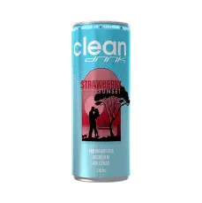 Clean Drink Strawberry Sunset 33cl x 24st Coopers Candy