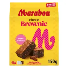 Marabou Choco Brownie 150g(BF:2026-04-30) Coopers Candy