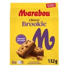Marabou Choco Brookie 132g (BF:2025-10-31) Coopers Candy