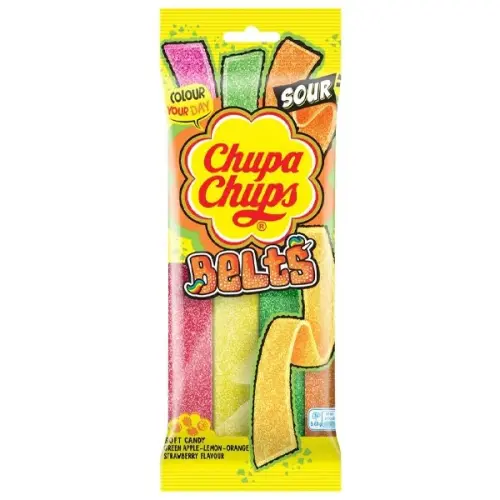 Chupa Chups Belts Mixed 90g Coopers Candy
