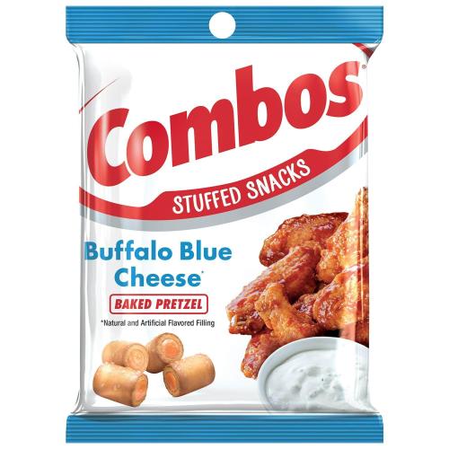 Combos Buffalo Blue Cheese Pretzel Cracker 179g(BF:2025-04-30) Coopers Candy