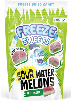 Freeze Sweets Frystorkat Sour Watermelons 40g