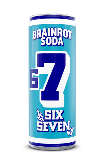 Brainrot Soda Six Seven - 7 250ml Coopers Candy