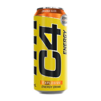 C4 Energy Drink Orange Slice 50cl (BF: 2025-03-29)