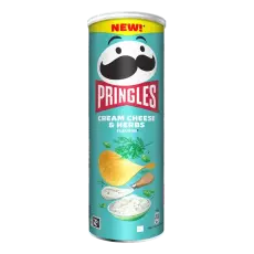 Pringles Cream Cheese & Herbs 165g Coopers Candy