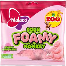 Malaco ZOO Sour Foamy Monkey 115g Coopers Candy