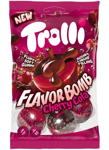 Trolli Flavor Bomb Cherry Cola 3D 75g Coopers Candy