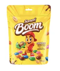 Soneri Boom Chocolate Peanuts 170g Coopers Candy