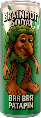 Brainrot Soda Brr Brr Patapim 250ml
