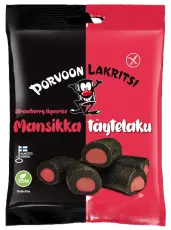 Porvoon Lakritsi Mansikka 150g Coopers Candy