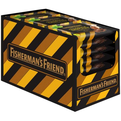 Fishermans Friend Chocolate Mint Salted Caramel 25g x 24st Coopers Candy