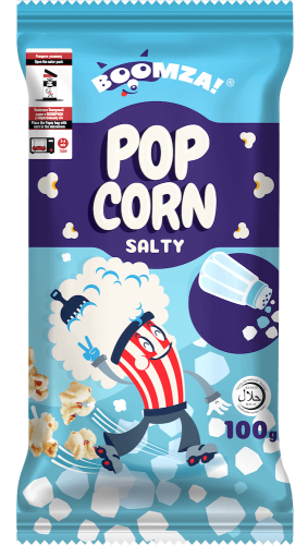Boomza Mikropopcorn Salty 100g Coopers Candy
