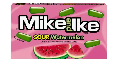 Mike and Ike Sour Watermelon 120g