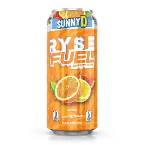 Ryse Fuel Energy Drink - SunnyD Tangy Original 473ml(BF:2025-06-30) Coopers Candy