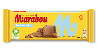 Marabou Salta Mandlar 160g Coopers Candy