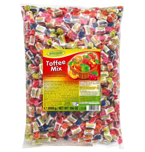 Woogie Toffee Mix 3kg Coopers Candy