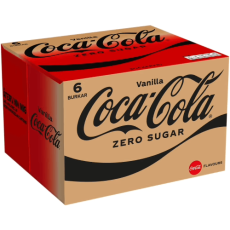 Coca-Cola Zero Sugar Vanilla 6x33cl Coopers Candy