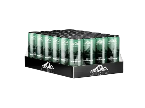 Latitude 65 Havet - Kiwi Krusbär 33cl x 24st Coopers Candy